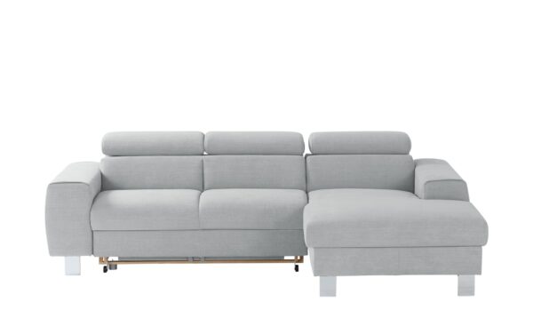 uno Ecksofa  Los Angeles ¦ grau ¦ Maße (cm): B: 244 H: 72 T: 166 Polstermöbel > Sofas > Ecksofas - Höffner