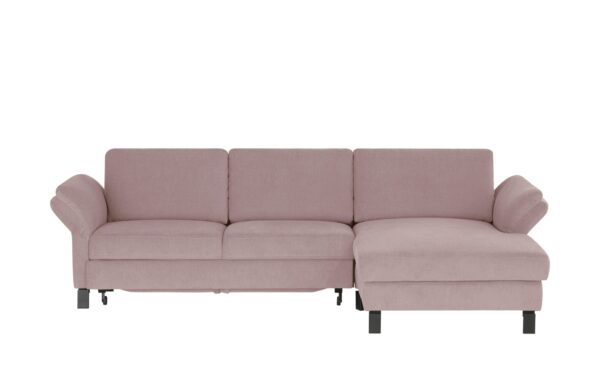 Ecksofa  Medium ¦ rosa/pink ¦ Maße (cm): B: 250 H: 78 T: 162 Polstermöbel > Sofas > Ecksofas - Höffner