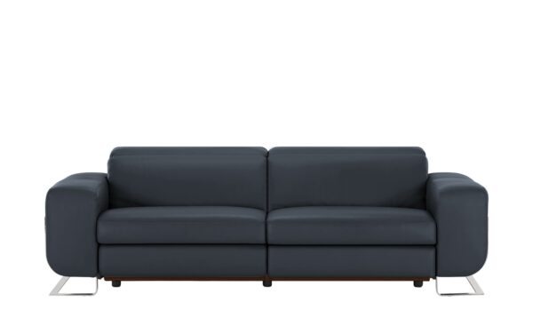 JOOP! Ledersofa  8151 ¦ blau ¦ Maße (cm): B: 238 H: 74 T: 111 Polstermöbel > Sofas > 3-Sitzer - Höffner