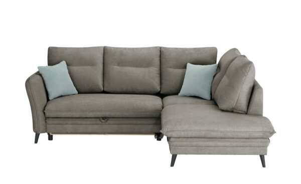 Ecksofa  Wilma ¦ grau ¦ Maße (cm): B: 245 H: 95 T: 203 Polstermöbel > Sofas > Ecksofas - Höffner