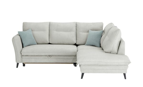 Ecksofa  Wilma ¦ grau ¦ Maße (cm): B: 245 H: 95 T: 203 Polstermöbel > Sofas > Ecksofas - Höffner