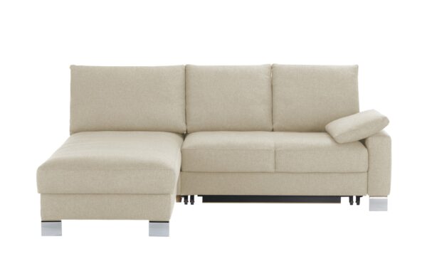 Ecksofa  Fürth ¦ beige ¦ Maße (cm): B: 218 H: 90 T: 180 Polstermöbel > Sofas > Ecksofas - Höffner