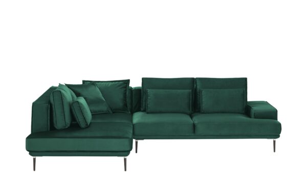 switch Ecksofa  Livio ¦ grün ¦ Maße (cm): B: 293 H: 71 T: 225 Polstermöbel > Sofas > Ecksofas - Höffner