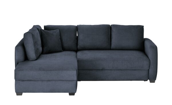 bobb Ecksofa mit Boxspringpolsterung  Lisa de Luxe ¦ blau ¦ Maße (cm): B: 235 H: 90 T: 184 Polstermöbel > Sofas > Ecksofas - Höffner