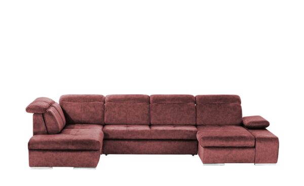 switch Wohnlandschaft  Avilla ¦ rosa/pink ¦ Maße (cm): B: 355 H: 86 T: 234 Polstermöbel > Sofas > Schlafsofas - Höffner