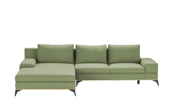 switch Ecksofa  Manila ¦ grün ¦ Maße (cm): B: 315 H: 78 T: 212 Polstermöbel > Sofas > Ecksofas - Höffner