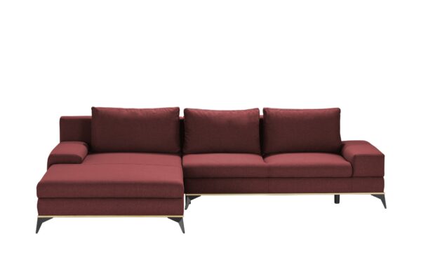 switch Ecksofa  Manila ¦ rot ¦ Maße (cm): B: 315 H: 78 T: 212 Polstermöbel > Sofas > Ecksofas - Höffner