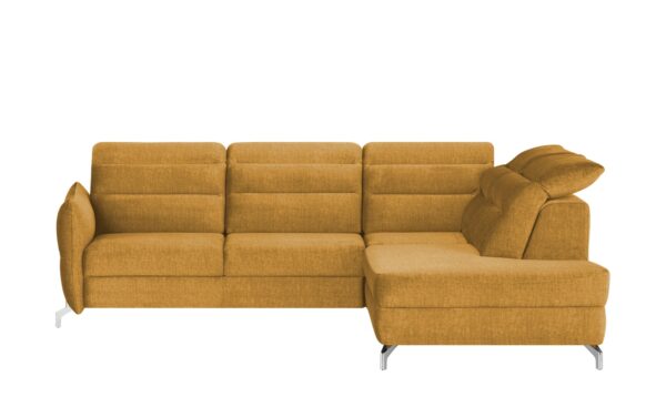 switch Ecksofa  Montale ¦ gelb ¦ Maße (cm): B: 261 H: 85 T: 229 Polstermöbel > Sofas > Ecksofas - Höffner