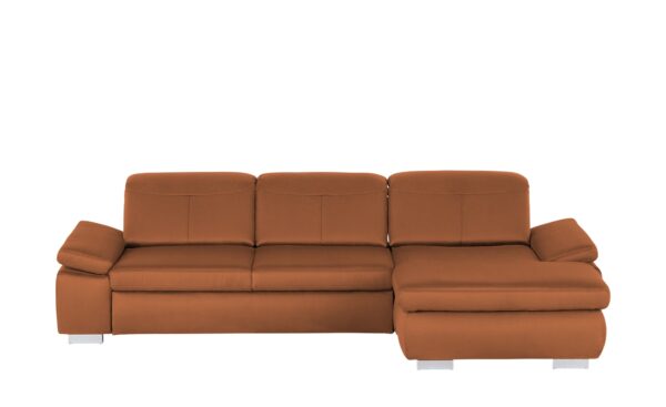 Lounge Collection Ecksofa  Kathrin ¦ orange ¦ Maße (cm): B: 309 H: 85 T: 195 Polstermöbel > Sofas > Ecksofas - Höffner