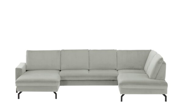 meinSofa Wohnlandschaft  Grace ¦ grau ¦ Maße (cm): B: 332 H: 89 T: 220 Polstermöbel > Sofas > Wohnlandschaften - Höffner