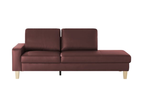 Recamiere  Bena ¦ rot ¦ Maße (cm): B: 213 H: 86 T: 97 Polstermöbel > Sofas > Einzelsofas - Höffner