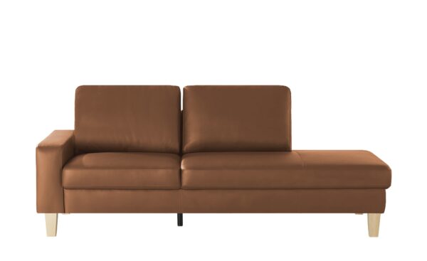 Recamiere  Bena ¦ braun ¦ Maße (cm): B: 213 H: 86 T: 97 Polstermöbel > Sofas > Einzelsofas - Höffner