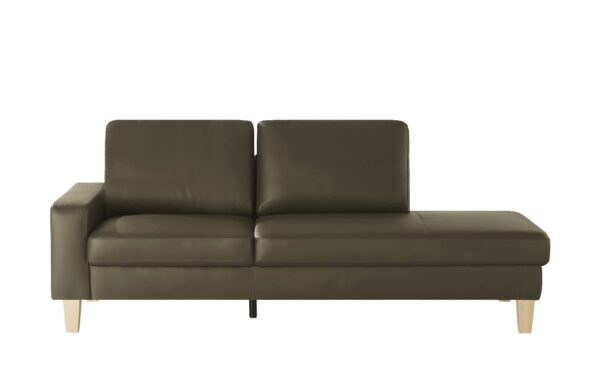 Recamiere  Bena ¦ grün ¦ Maße (cm): B: 213 H: 86 T: 97 Polstermöbel > Sofas > Einzelsofas - Höffner