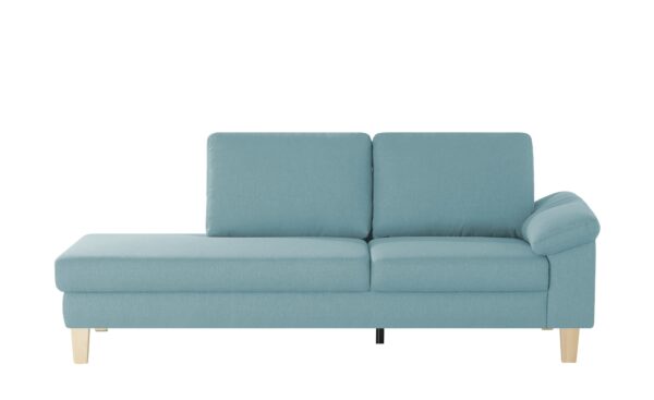 Recamiere  Bena ¦ blau ¦ Maße (cm): B: 218 H: 86 T: 97 Polstermöbel > Sofas > Einzelsofas - Höffner