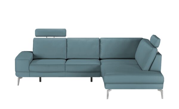 meinSofa Ecksofa  Dana ¦ blau ¦ Maße (cm): B: 269 H: 86 T: 222 Polstermöbel > Sofas > Ecksofas - Höffner