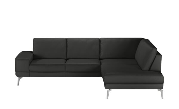 meinSofa Ecksofa  Dana ¦ schwarz ¦ Maße (cm): B: 269 H: 86 T: 222 Polstermöbel > Sofas > Ecksofas - Höffner