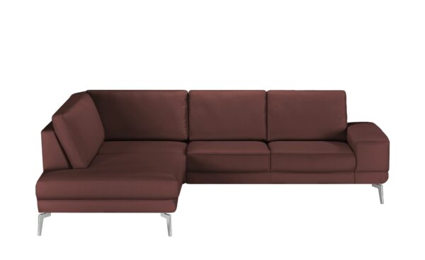 meinSofa Ecksofa  Dana ¦ rot ¦ Maße (cm): B: 269 H: 86 T: 222 Polstermöbel > Sofas > Ecksofas - Höffner