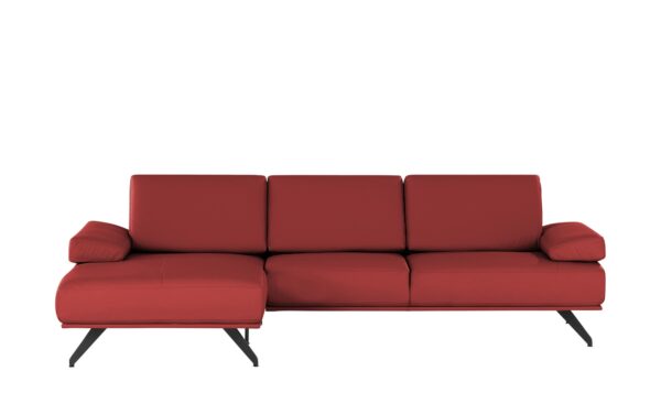 SOHO Ecksofa  Gemma ¦ rot ¦ Maße (cm): B: 282 H: 84 T: 166 Polstermöbel > Sofas > Ecksofas - Höffner