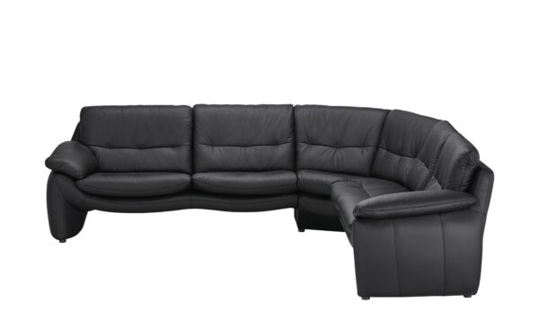 smart Ecksofa  Melodie ¦ schwarz ¦ Maße (cm): B: 255 H: 80 T: 280 Polstermöbel > Sofas > Ecksofas - Höffner