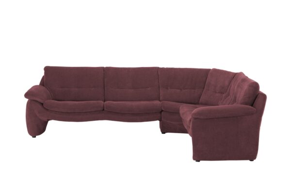 smart Ecksofa  Melodie ¦ rot ¦ Maße (cm): B: 280 H: 80 T: 255 Polstermöbel > Sofas > Ecksofas - Höffner