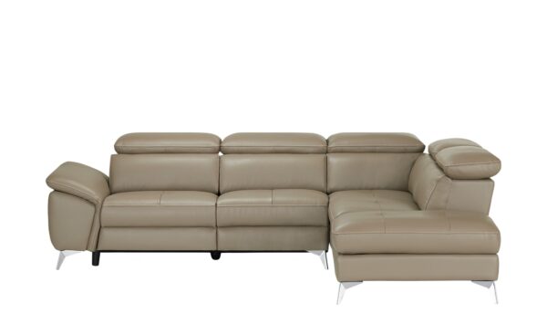 uno Ecksofa  Danae ¦ grau ¦ Maße (cm): B: 282 H: 79 T: 223 Polstermöbel > Sofas > Ecksofas - Höffner