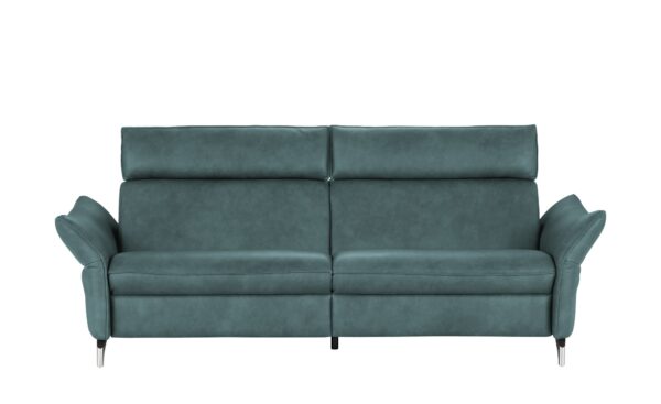 himolla Ledersofa  1926 ¦ blau ¦ Maße (cm): B: 224 H: 94 T: 95 Polstermöbel > Sofas > 3-Sitzer - Höffner