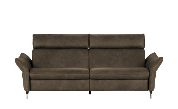 himolla Ledersofa  1926 ¦ braun ¦ Maße (cm): B: 224 H: 94 T: 95 Polstermöbel > Sofas > 3-Sitzer - Höffner