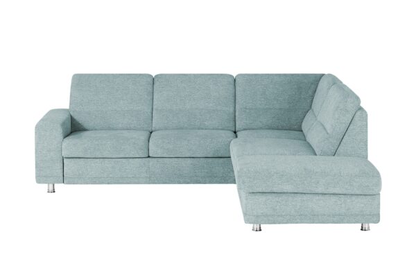 meinSofa Ecksofa  Marc ¦ blau ¦ Maße (cm): B: 243 H: 85 T: 234 Polstermöbel > Sofas > Ecksofas - Höffner