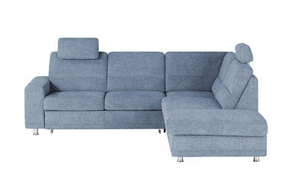 meinSofa Ecksofa  Marc ¦ blau ¦ Maße (cm): B: 243 H: 85 T: 234 Polstermöbel > Sofas > Ecksofas - Höffner