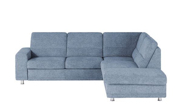 meinSofa Ecksofa  Marc ¦ blau ¦ Maße (cm): B: 243 H: 85 T: 234 Polstermöbel > Sofas > Ecksofas - Höffner