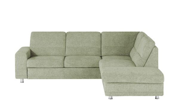 meinSofa Ecksofa  Marc ¦ grün ¦ Maße (cm): B: 243 H: 85 T: 234 Polstermöbel > Sofas > Ecksofas - Höffner