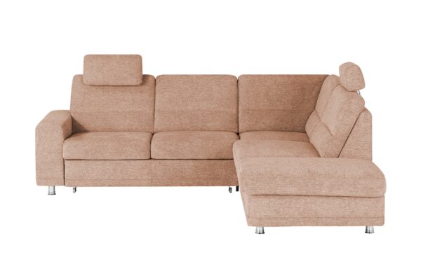 meinSofa Ecksofa  Marc ¦ orange ¦ Maße (cm): B: 243 H: 85 T: 234 Polstermöbel > Sofas > Ecksofas - Höffner