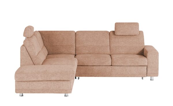 meinSofa Ecksofa  Marc ¦ orange ¦ Maße (cm): B: 243 H: 85 T: 234 Polstermöbel > Sofas > Ecksofas - Höffner