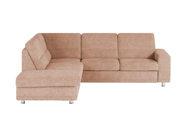 meinSofa Ecksofa  Marc ¦ orange ¦ Maße (cm): B: 243 H: 85 T: 234 Polstermöbel > Sofas > Ecksofas - Höffner