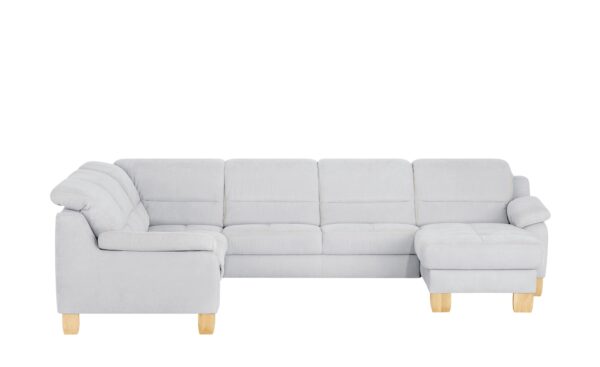 meinSofa Wohnlandschaft  Hanna ¦ grau ¦ Maße (cm): B: 322 H: 84 T: 264 Polstermöbel > Sofas > Wohnlandschaften - Höffner