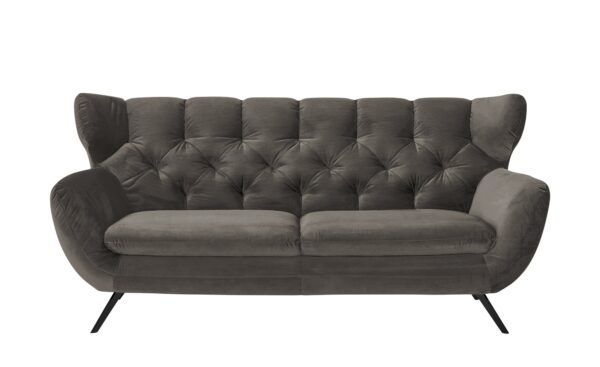 pop Sofa  Caldara ¦ grau ¦ Maße (cm): B: 200 H: 94 T: 95 Polstermöbel > Sofas > 2-Sitzer - Höffner