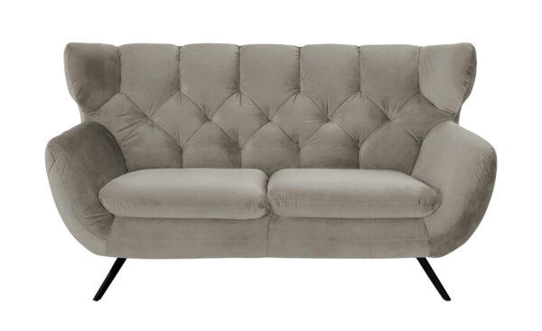 pop Sofa  Caldara ¦ grau ¦ Maße (cm): B: 175 H: 94 T: 95 Polstermöbel > Sofas > 2-Sitzer - Höffner