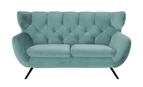 pop Sofa  Caldara ¦ blau ¦ Maße (cm): B: 175 H: 94 T: 95 Polstermöbel > Sofas > 2-Sitzer - Höffner