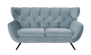 pop Sofa  Caldara ¦ blau ¦ Maße (cm): B: 175 H: 94 T: 95 Polstermöbel > Sofas > 2-Sitzer - Höffner