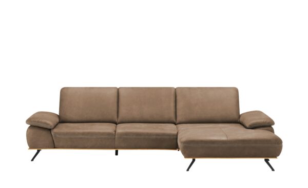 meinSofa Ecksofa  Fiona ¦ braun ¦ Maße (cm): B: 322 H: 89 T: 187 Polstermöbel > Sofas > Ecksofas - Höffner