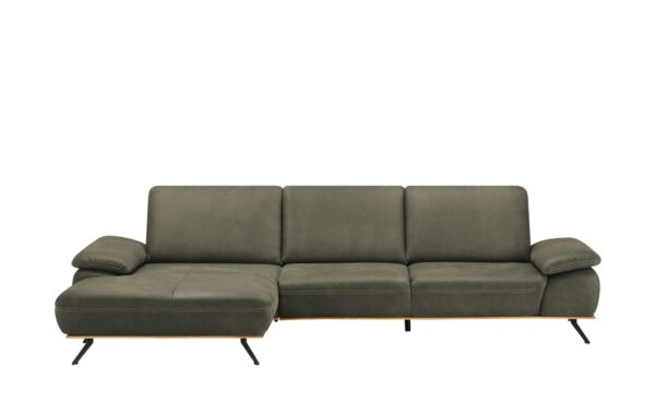 meinSofa Ecksofa  Fiona ¦ grün ¦ Maße (cm): B: 322 H: 89 T: 187 Polstermöbel > Sofas > Ecksofas - Höffner