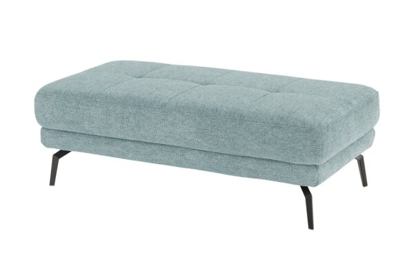 Lounge Collection Hocker  Tessa ¦ blau ¦ Maße (cm): B: 132 H: 45 T: 68 Polstermöbel > Hocker - Höffner