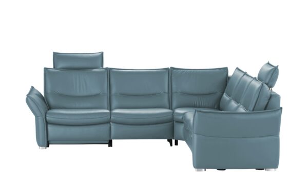 Musterring Ecksofa  MR250 ¦ blau ¦ Maße (cm): B: 273 H: 91 T: 273 Polstermöbel > Sofas > Ecksofas - Höffner