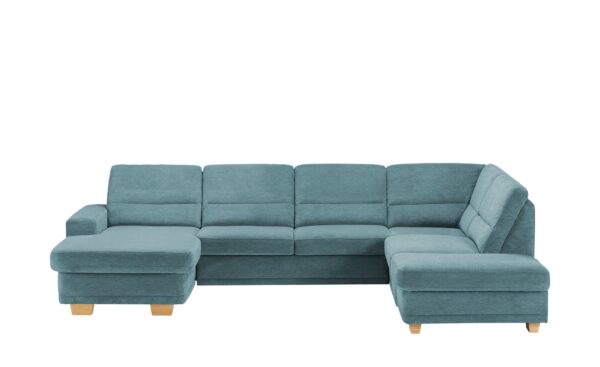 meinSofa Wohnlandschaft  Marc ¦ blau ¦ Maße (cm): B: 311 H: 85 T: 234 Polstermöbel > Sofas > Wohnlandschaften - Höffner