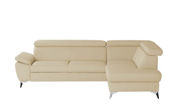 uno Ecksofa  Apollo ¦ beige ¦ Maße (cm): B: 268 H: 81 T: 210 Polstermöbel > Sofas > Ecksofas - Höffner