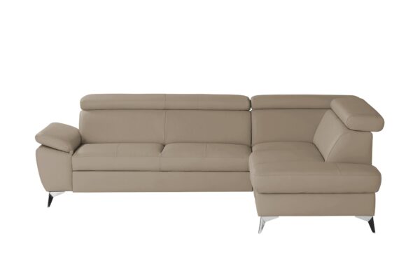 uno Ecksofa  Apollo ¦ beige ¦ Maße (cm): B: 268 H: 81 T: 210 Polstermöbel > Sofas > Ecksofas - Höffner