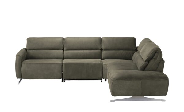 Musterring Ecksofa  MR260 ¦ grün ¦ Maße (cm): B: 281 H: 82 T: 248 Polstermöbel > Sofas > Ecksofas - Höffner