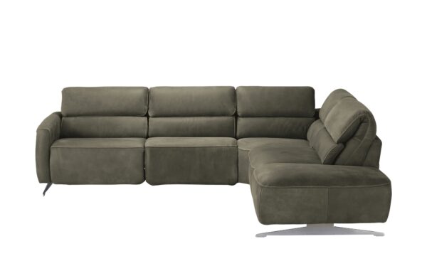 Musterring Ecksofa  MR260 ¦ grün ¦ Maße (cm): B: 281 H: 82 T: 248 Polstermöbel > Sofas > Ecksofas - Höffner