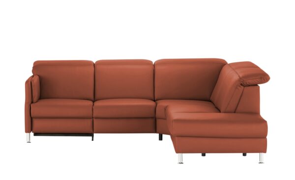 meinSofa Ecksofa  Leon ¦ rot ¦ Maße (cm): B: 259 H: 83 T: 236 Polstermöbel > Sofas > Ecksofas - Höffner