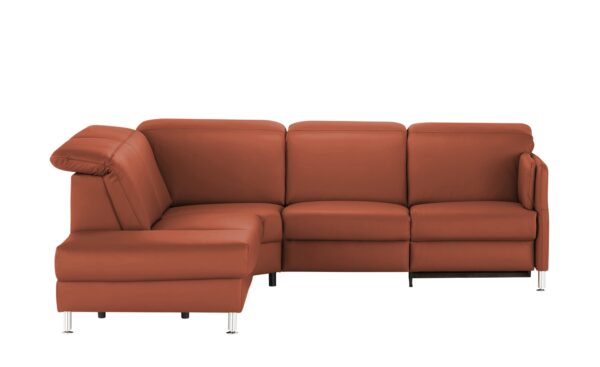 meinSofa Ecksofa  Leon ¦ rot ¦ Maße (cm): B: 259 H: 83 T: 236 Polstermöbel > Sofas > Ecksofas - Höffner